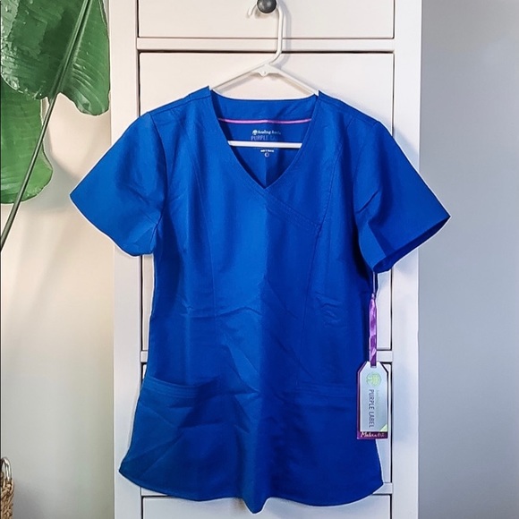 healing hands Tops - healing hands, Purple Label “Modern Fit” scrub top